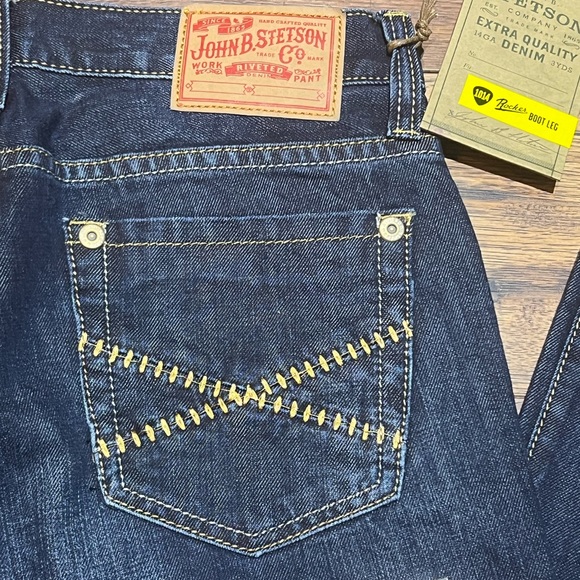 NWT Stetson Bootcut Jeans W31 L30 - Picture 11 of 12
